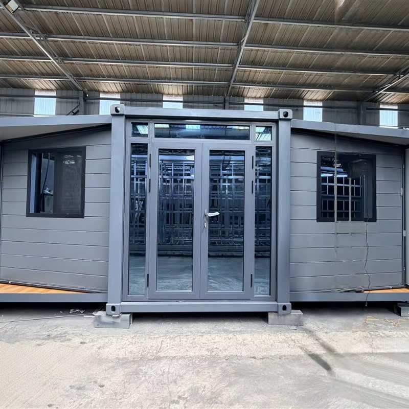 프리미엄 혁신형 20피트 이중 날개 확장형 스틸 프레임 - Sustainable Living Spaces 리뷰 및 가격
