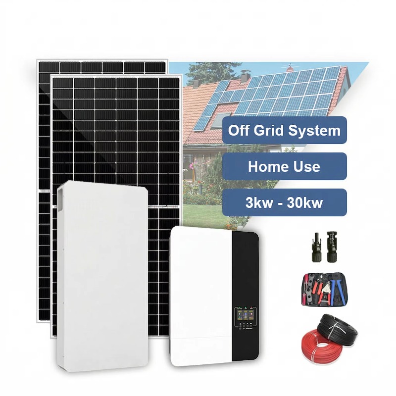 2.36KW 캡 하이브리드 태양광 홈 파워 시스템 세트 - Sustainable Living Off Grid 리뷰 및 가격