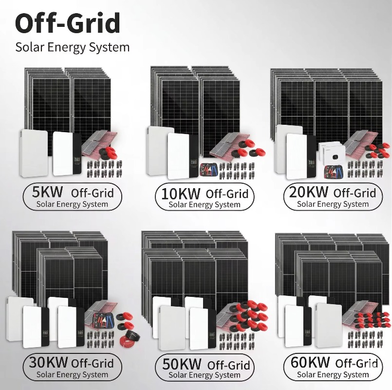 2.36KW 캡 하이브리드 태양광 홈 파워 시스템 세트 - Sustainable Living Off Grid 리뷰 및 가격