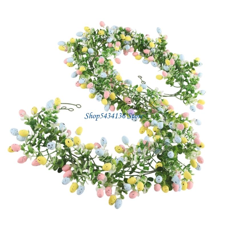 H7ED 밝은 인공 계란 봄 파티 축제를 위한 등나무  - Sustainable Living Spaces 리뷰 및 가격
